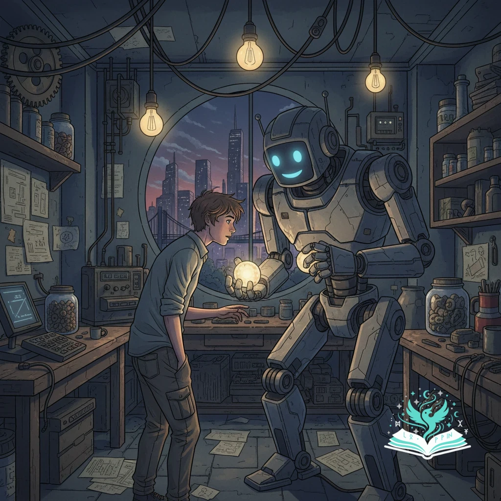 Illustration histoire personnalisée pour adolescents — Miloria